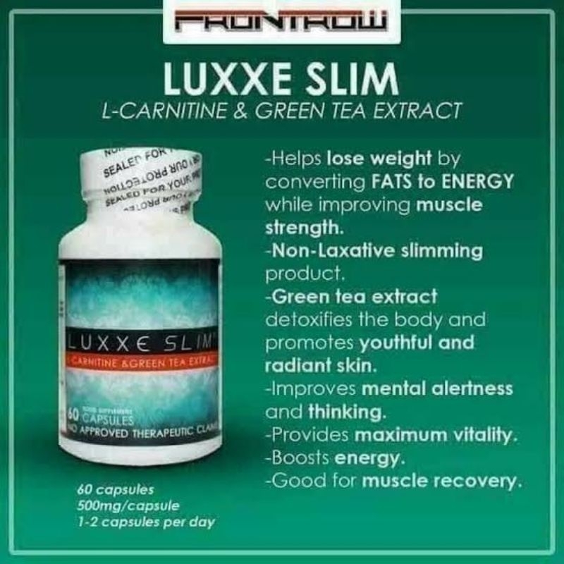 luxxe slim l carnitine and green tea extract reviews Testimonials: See How Effective (L  with Extract) A Guide to Luxxe Slim