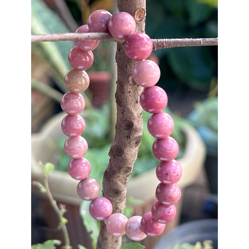 Russian pink Rhodonite 8mm limited stocks | Shopee Philippines