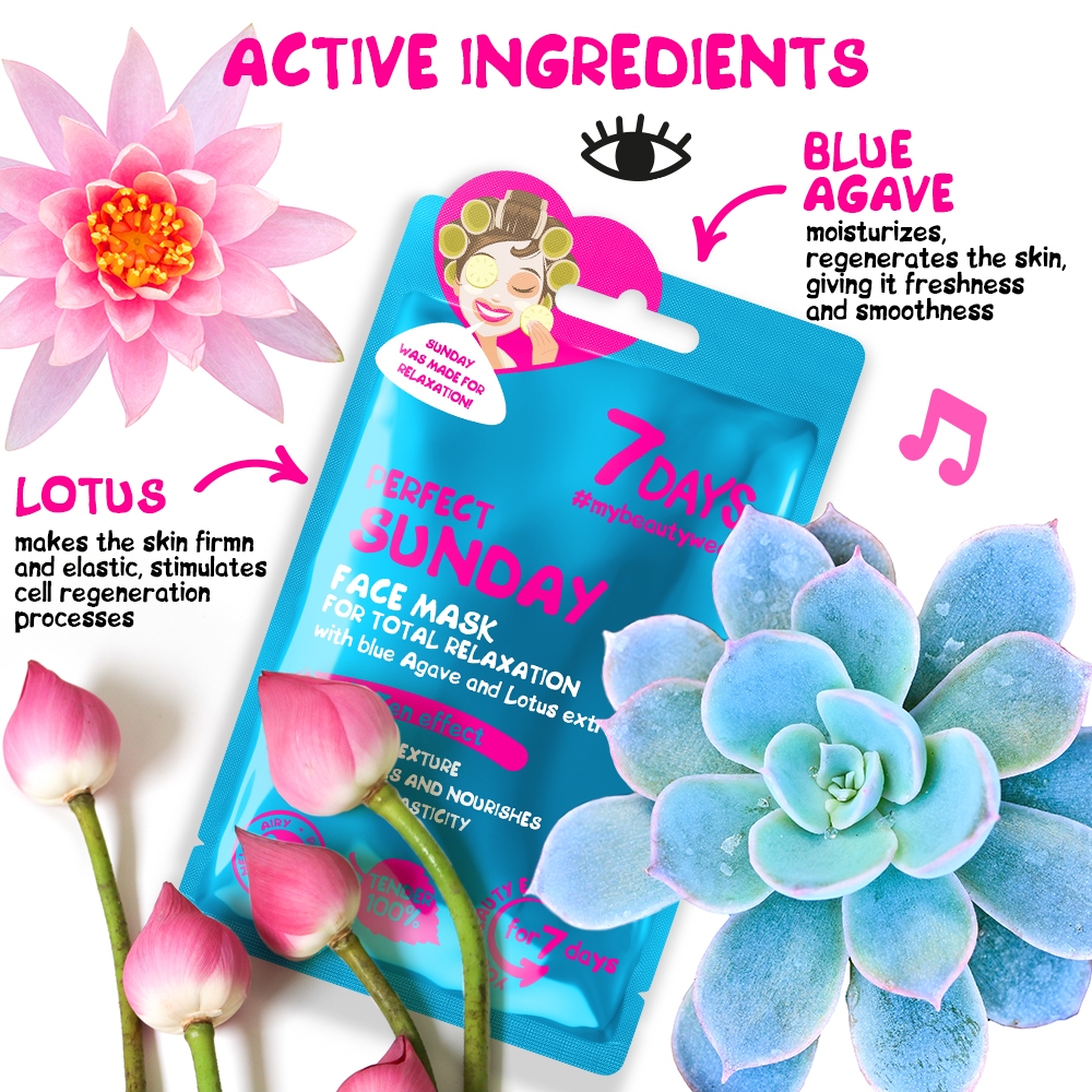 7DAYS SUNDAY SKIN CARE DE PREMA/RIN hrt MASK By bpexmexicotrading ...