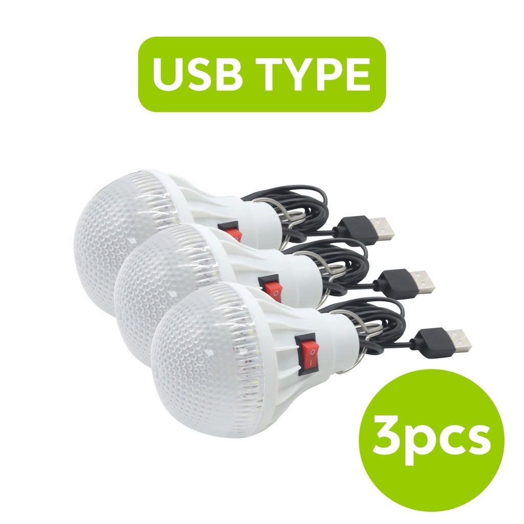 gdplus USB BULB Energy-saving Emergency Light Bulb Hanging USB Light ...