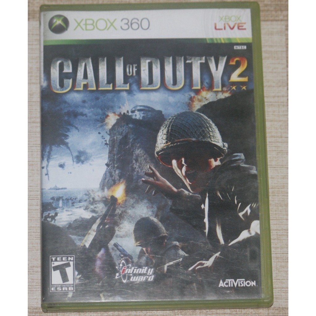 call of duty 2 xbox 360 cd game NTSC region | Shopee Philippines