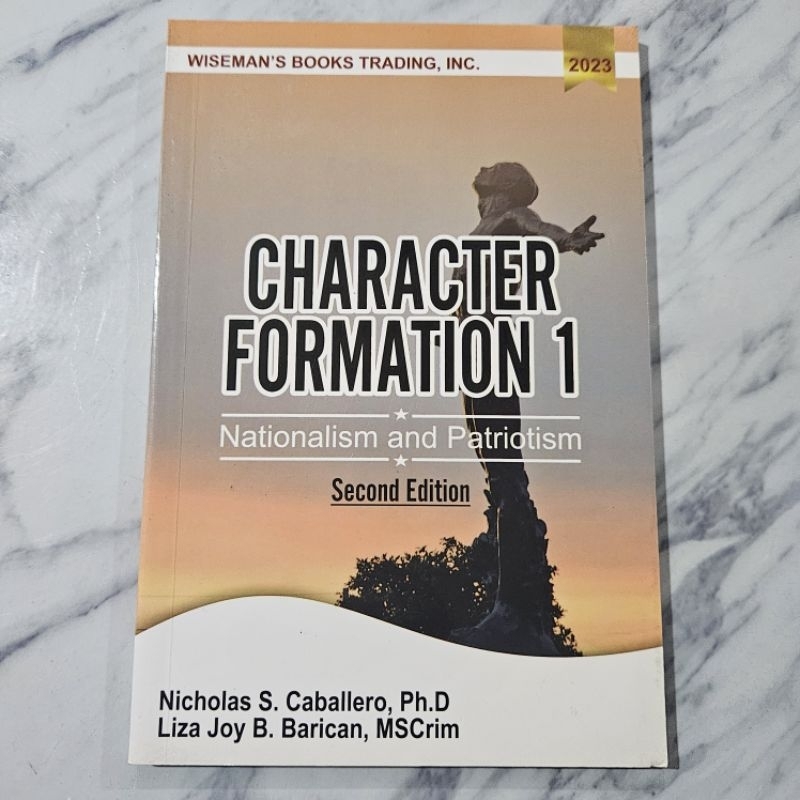 Character Formation 1 second edition By:Caballero | Shopee Philippines