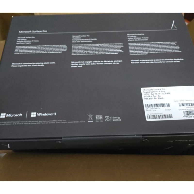 Surface Pro 4 8GB/SSD 256GB NVME 5117（Microsoft Surface Pro 4 