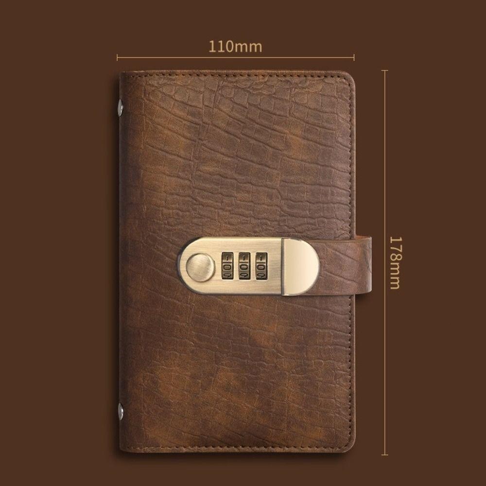 DAPHNE Saving Money Notebook, With Password Lock Waterproof 100 ...