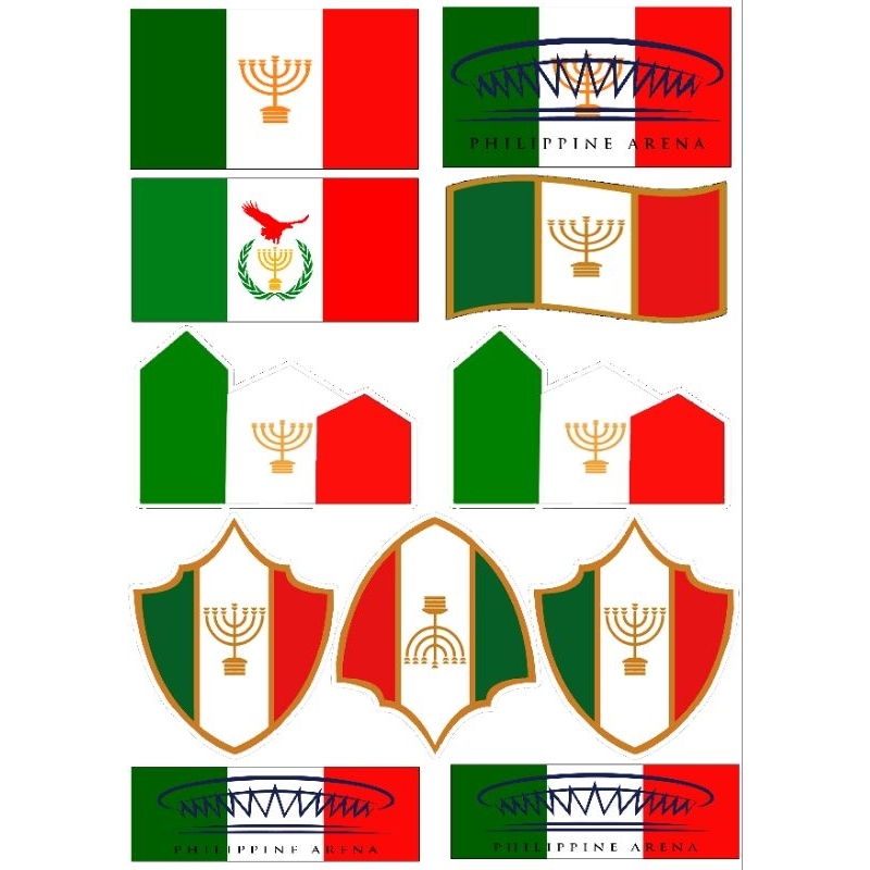 3 colors set sticker | Shopee Philippines