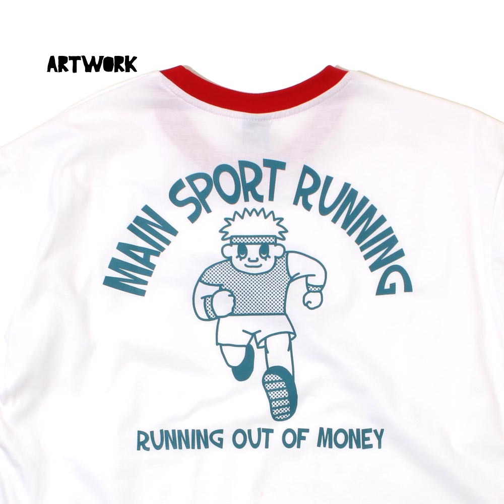 ARTWORK Run Run (T-shirt for Men) | Shopee Philippines