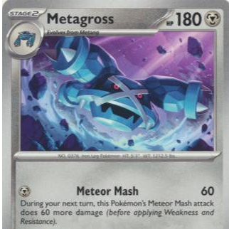 Metagross - 115/162 - Uncommon Scarlet & Violet: Temporal Forces ...