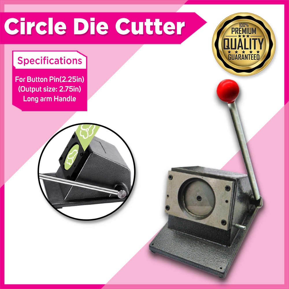 Circle Die Cutter for Button Pin | Shopee Philippines