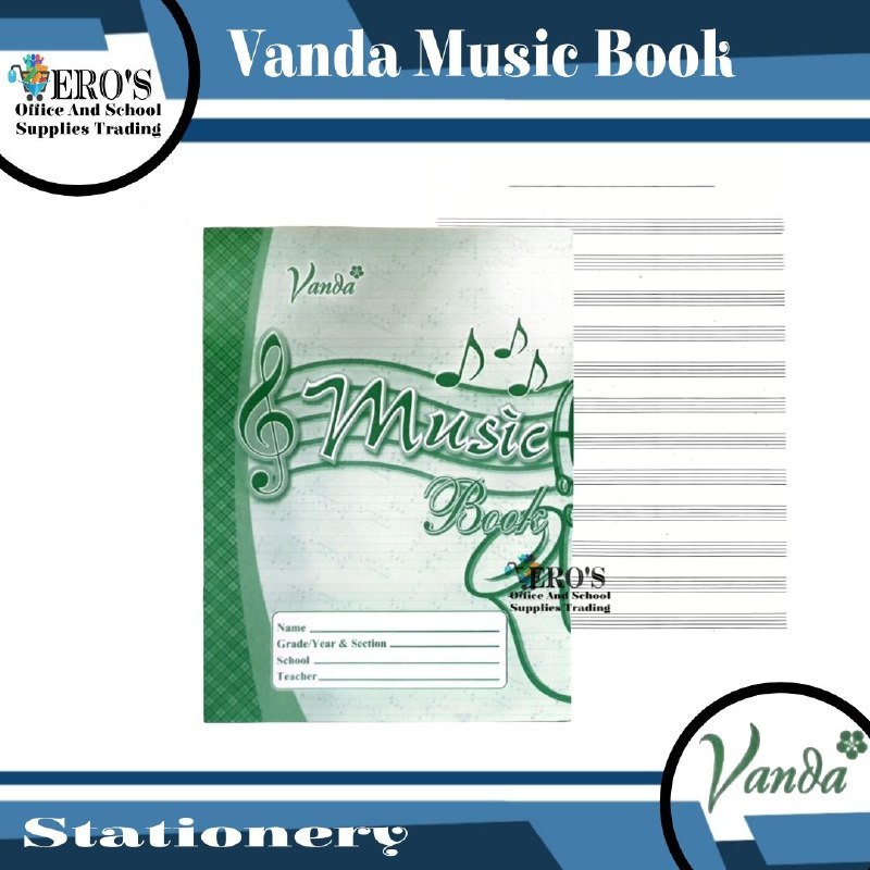 Vanda Music Book (Big) I SOLD PER PIECE | Shopee Philippines