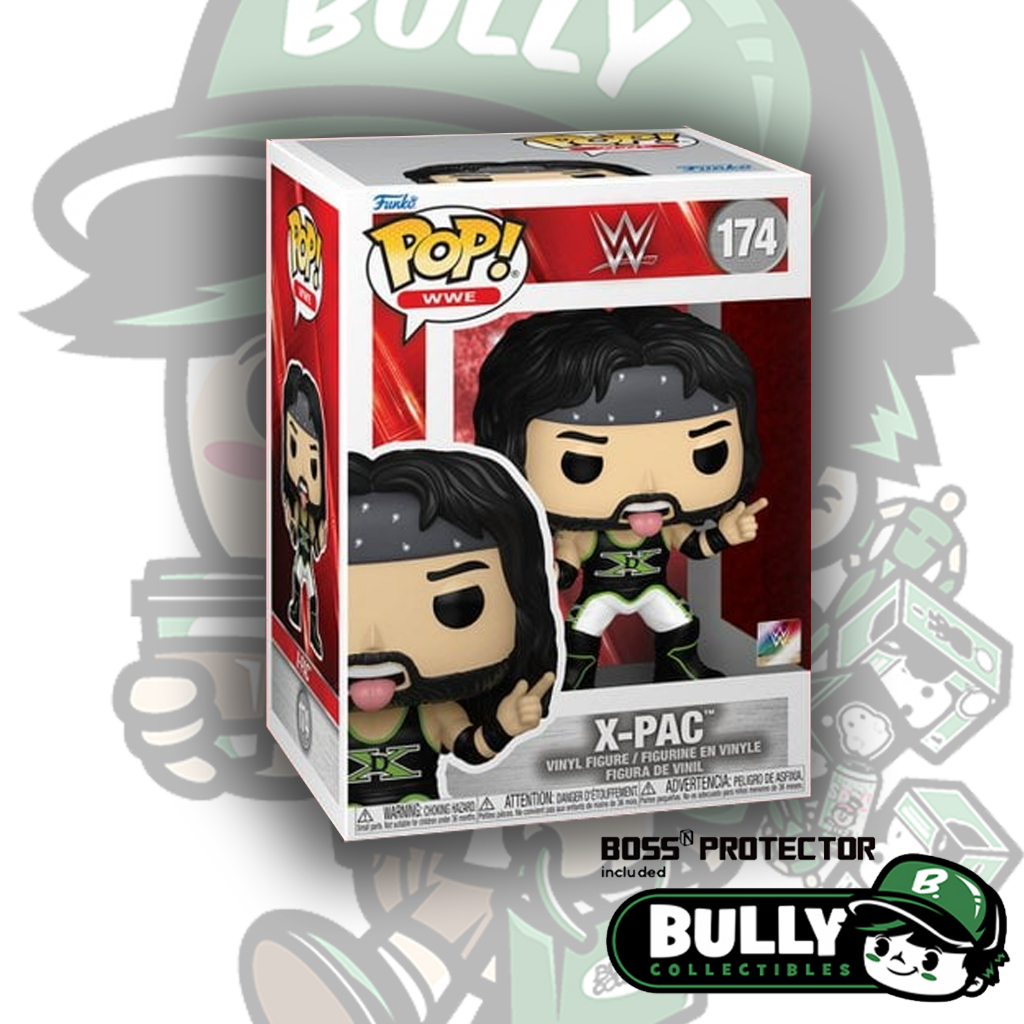 Funko POP! WWE: WWE - X-Pac 174 With Boss Protector | Shopee Philippines