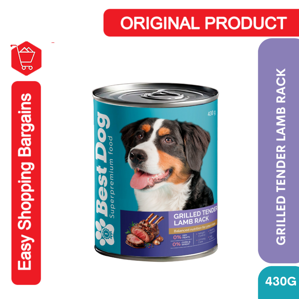 Best Dog Lamb Flavor Canned Dog Food 430g – High-Protein, Nutritious ... - Dog Food High In Protein Coconut Oil Lamb