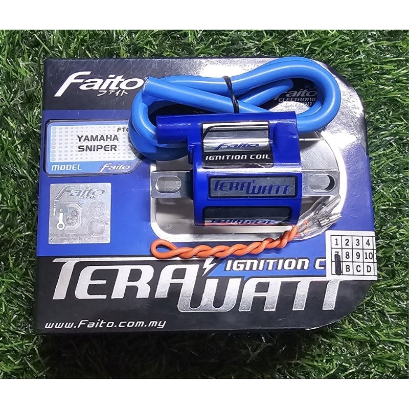FAITO TERAWATT RACING IGNITION COIL ASSY FOR YAMAHA SNIPER 135 MX ...
