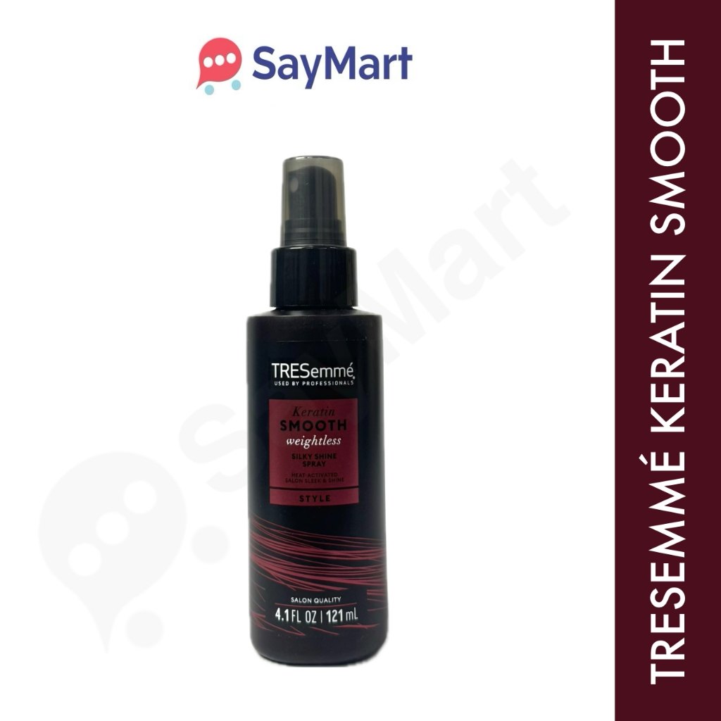 TRESEMME KERATIN SMOOTH WEIGHTLESS SILKY SHINE SPRAY 4.1OZ | Shopee ...