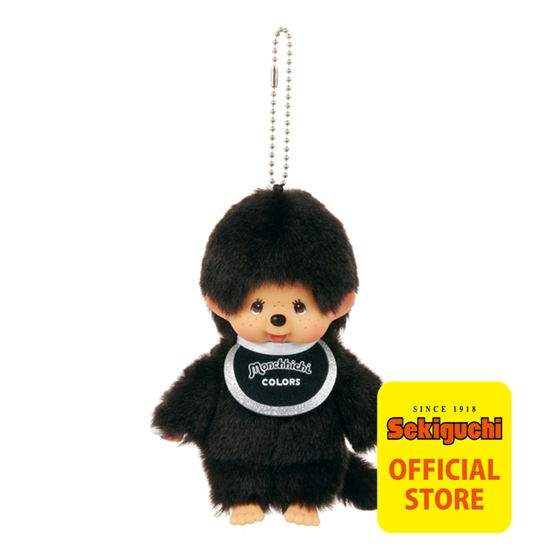 Monchhichi Colours Keychain - Black 100% Authentic main image 1