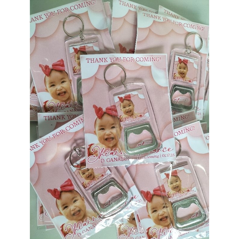 Personalized KEYCHAIN W/ BOTTLE OPENER (Print your own design ...