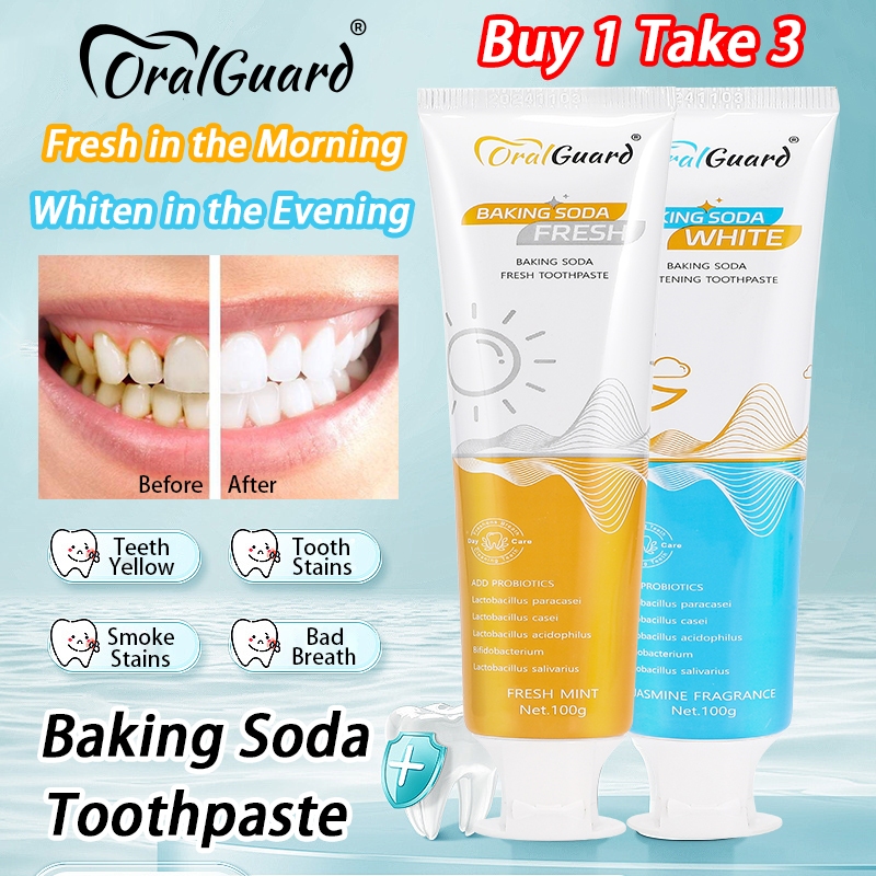 OralGuard Buy 1 Take 1 Whitening Toothpaste Teeth Whitening Baking Soda ...