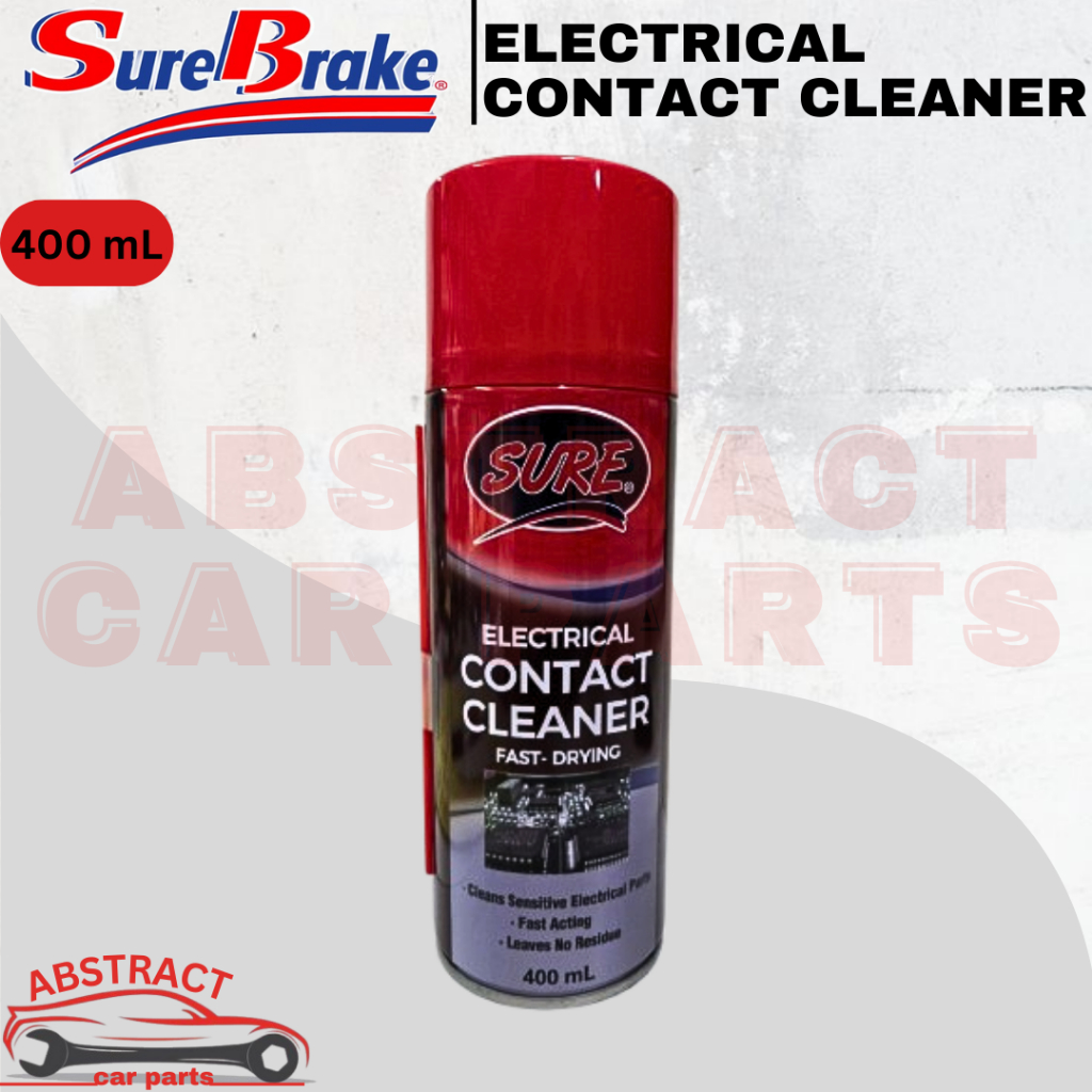 SURE ELECTRICAL CONTACT CLEANER (FAST DRYING) 400ML | Shopee Philippines