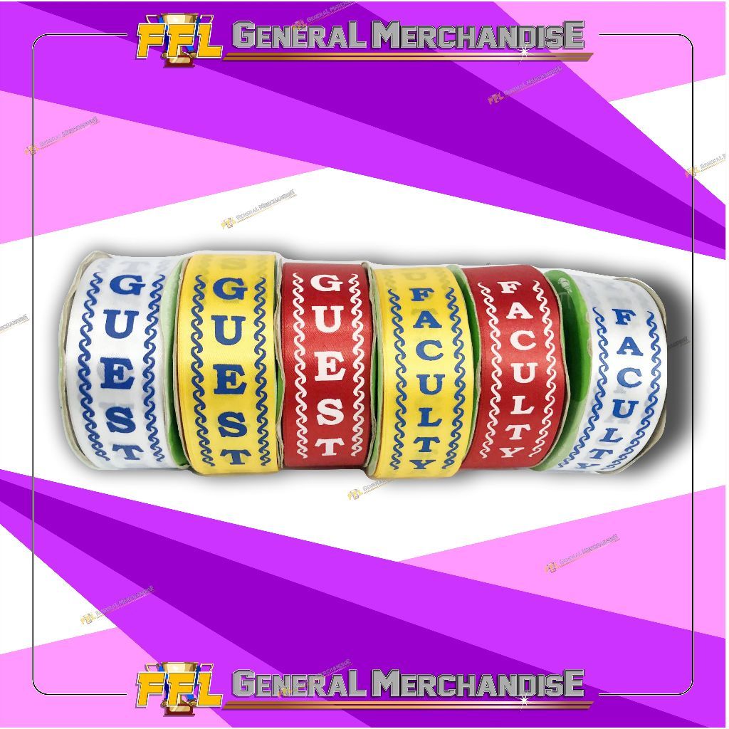 Ribbon for graduation - FACULTY | Shopee Philippines