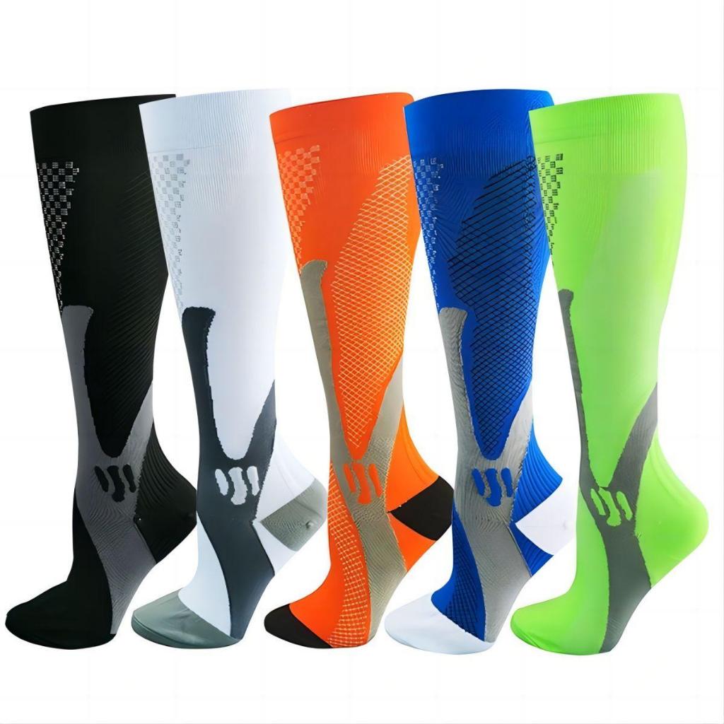 Sports Compression Socks for Men & Women - Knee-High Support Socks/Foot ...
