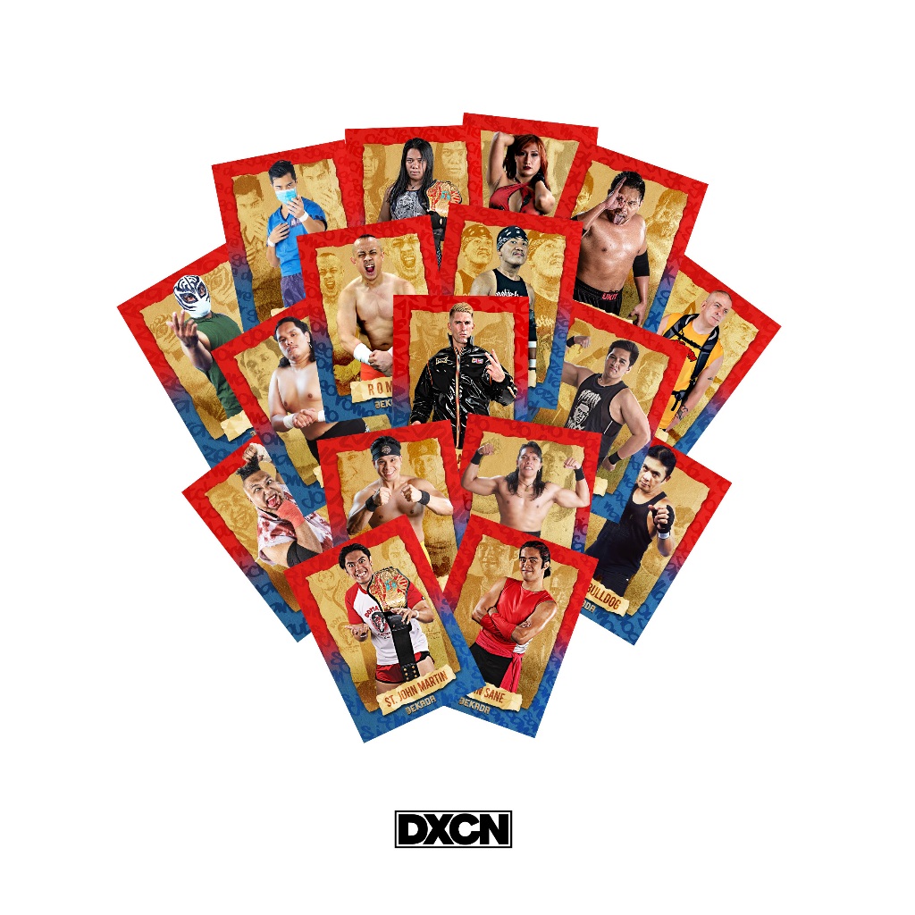 Dexcon Dekada Wrestling Trading Cards Shopee Philippines
