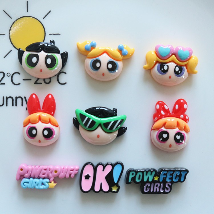 DIY resin charms power girl set by piece #A1-A9 | Shopee Philippines