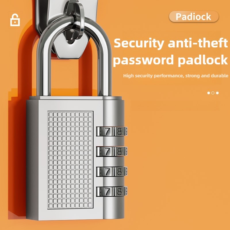 YOTOOL 3-digit Password Padlock Heavy Duty Lock Locker Drawer Code Lock ...