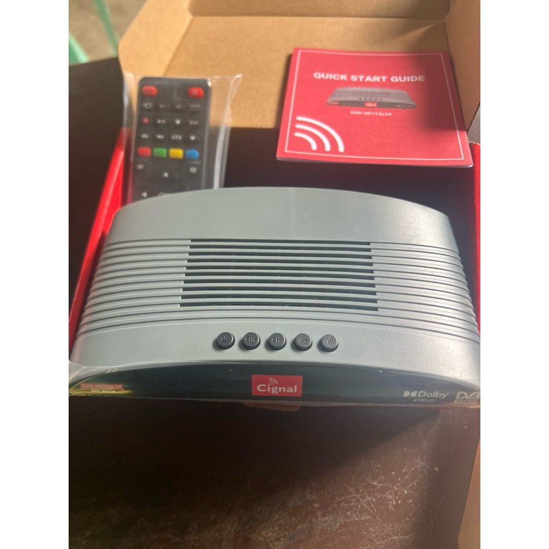 Cignal HD box buy 1 free 1 load | Shopee Philippines