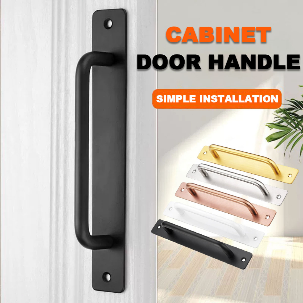 128/192mm Door Handle Balcony Bedroom Door Grab Bar Suitable Sliding ...