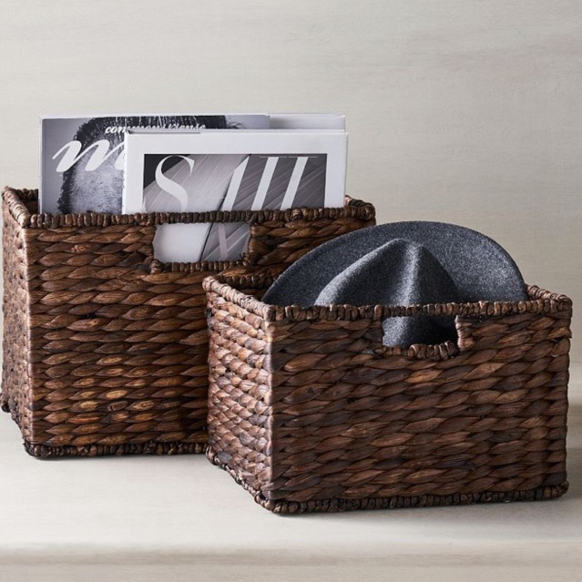 Abaca Organizer Basket Bathroom Rack Towel Rack Home Decor Native ...
