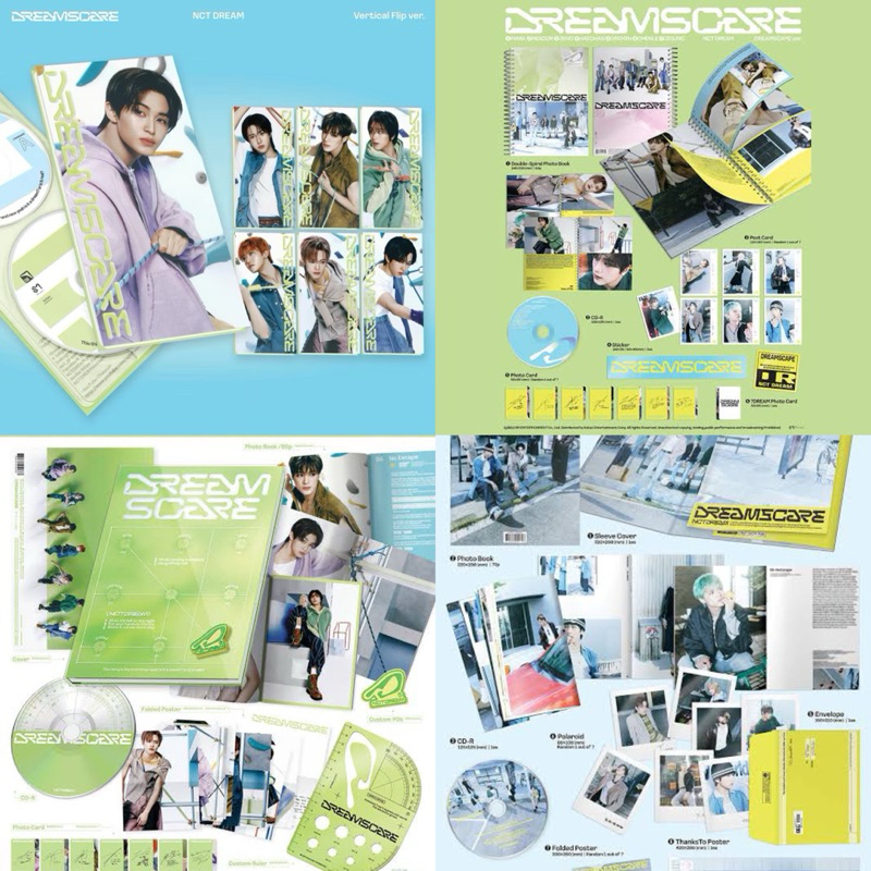 [ ONHAND ] NCT DREAM DREAM( )SCAPE VERTICAL FLIP CONSTRUCT DREAMSCAPE ...