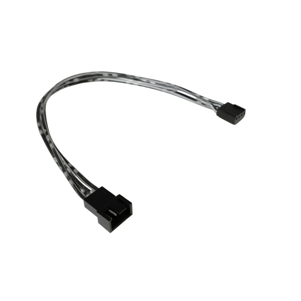 TIPID HOME PWM 4-PIN FAN EXTENSION POWER CABLE CONNECTOR CASE MALE to ...