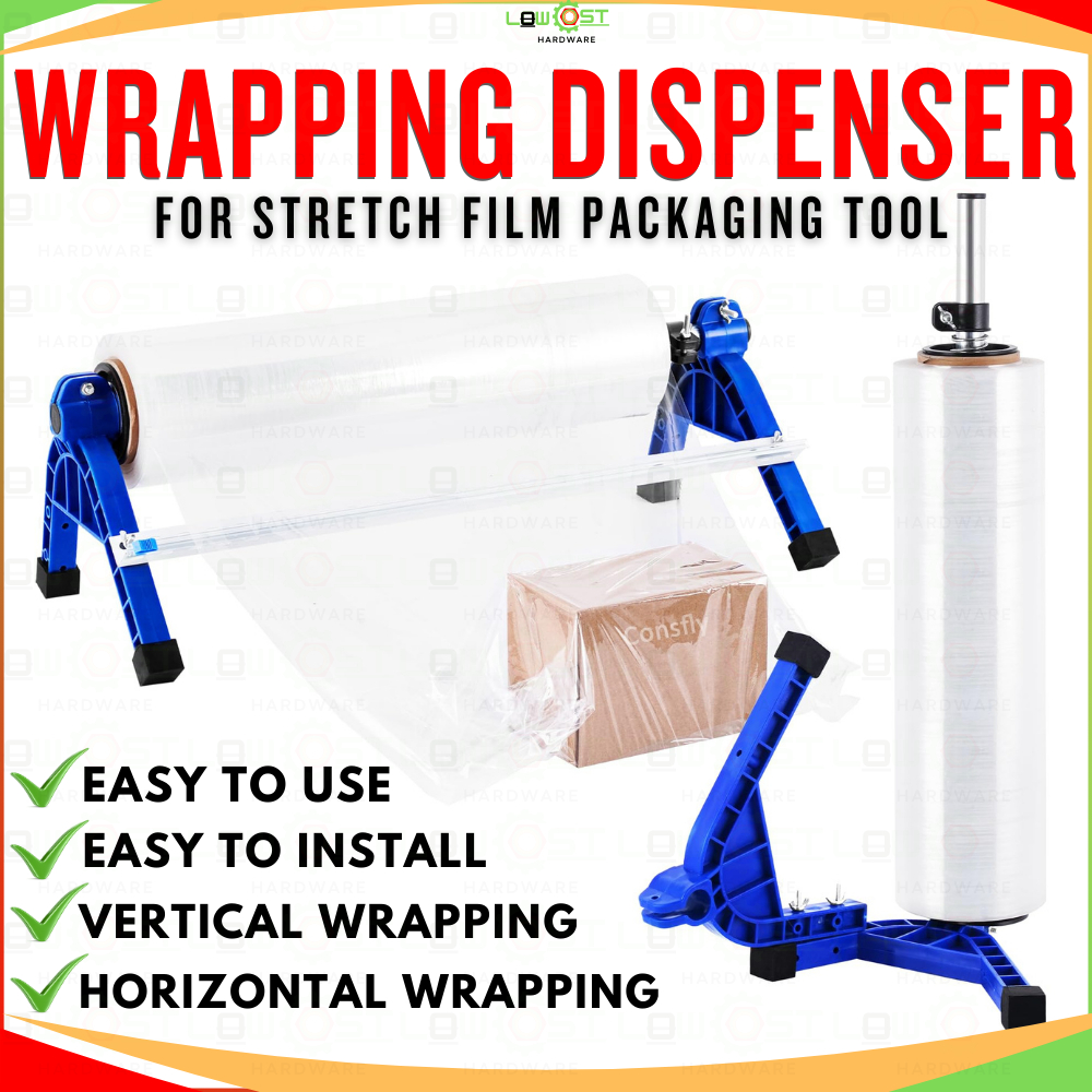 Stretch Film Packing Tools Hand Film Machine Wrapping Dispenser 10CM ...