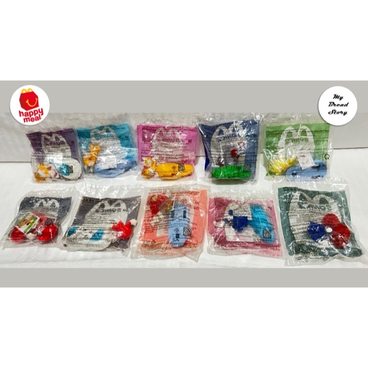 McDo Happy Meal Sonic 2 – Complete Set 10 Pieces (Sealed) | Shopee ...