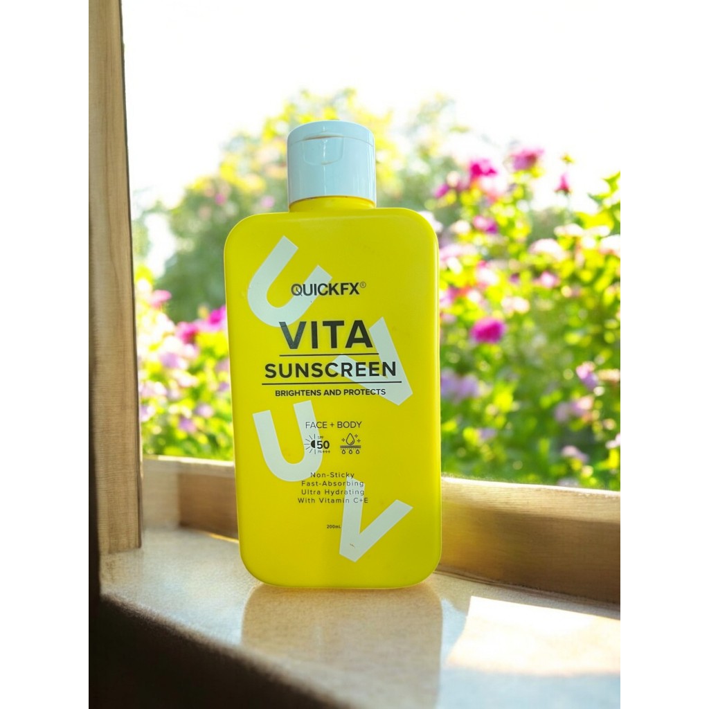Quickfix Vita Sunscreen 200ml | Shopee Philippines