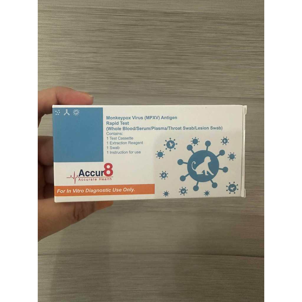 Accur8 Health M0nkeyp0x Antigen Rapid Test kit | Shopee Philippines