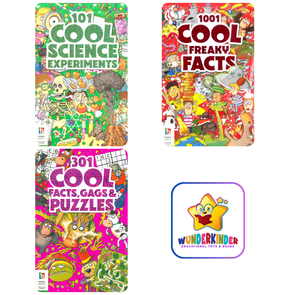 WKOS HINKLER EXPLORE - 101 COOL SCIENCE EXPERIMENTS/ 1001 COOL FREAKY ...