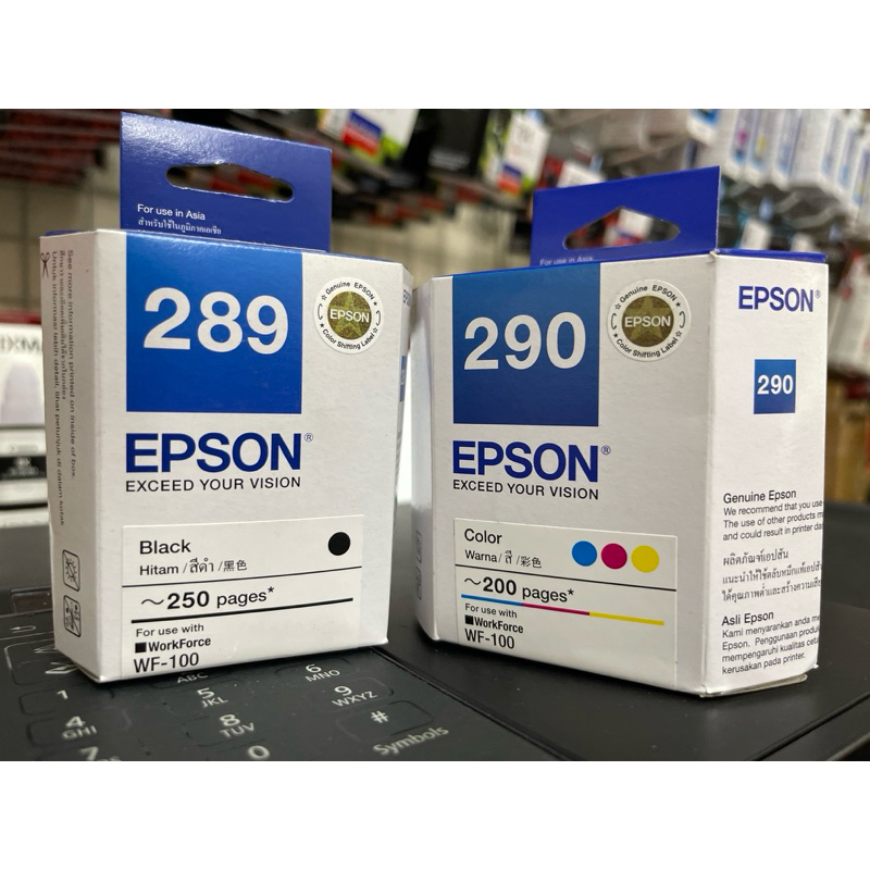 289 black or 290 colored ink for WF-100 | Shopee Philippines