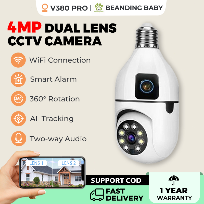 Dual Lens Connect V380 To Wifi Dual Lens V380 Multiple Camera V380