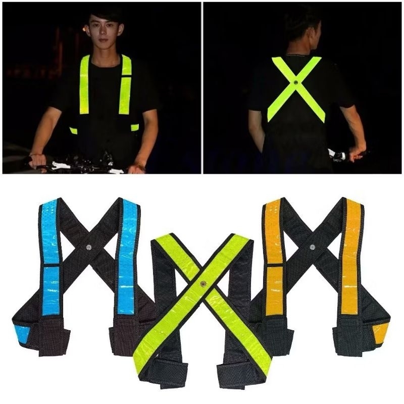 Safety Reflectorized Thin Vest Inspired Product | Shopee Philippines