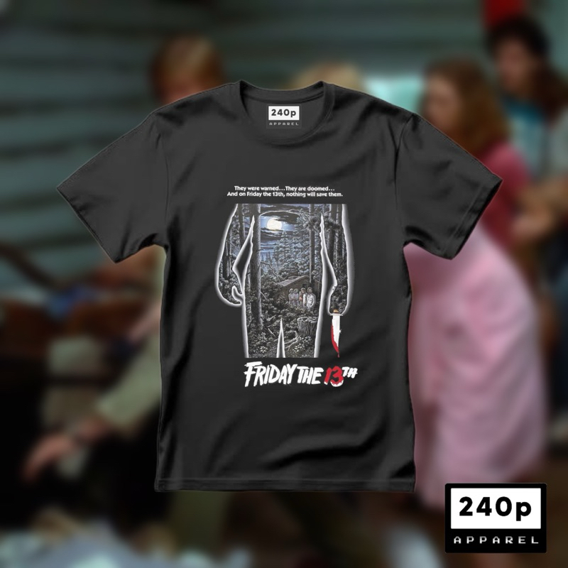 Friday The 13th movie big graphic unisex shirt | Shopee Philippines