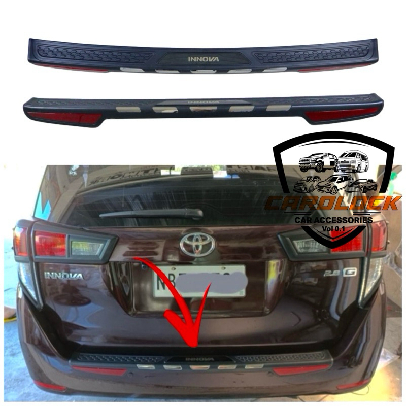 Toyota Innova 2016 - 2022 Rear Stepsill | Shopee Philippines