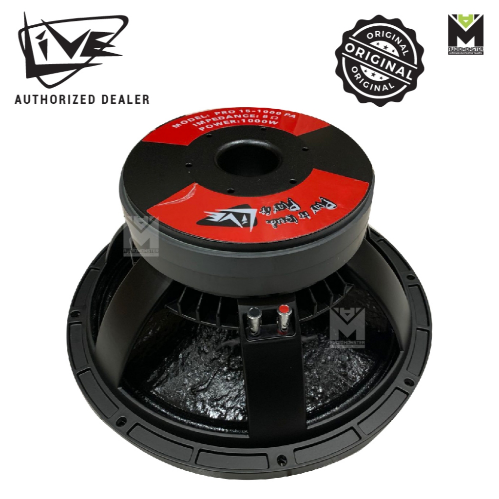 Live PRO-15-1000PA 15inch 1000watts Speaker Shopee Philippines