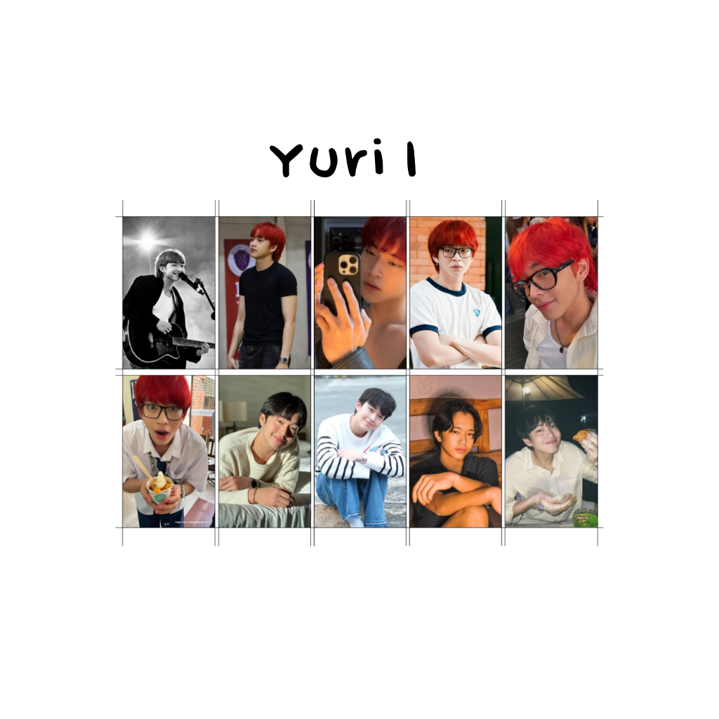 AMNSE photocards yuri hanamichi | Shopee Philippines