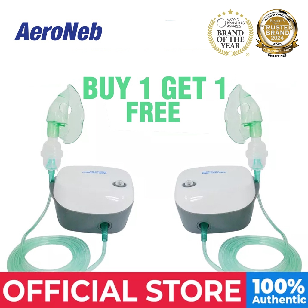 Indoplas Aeroneb Mini Nebulizer - BUY 1 GET 1 | Shopee Philippines
