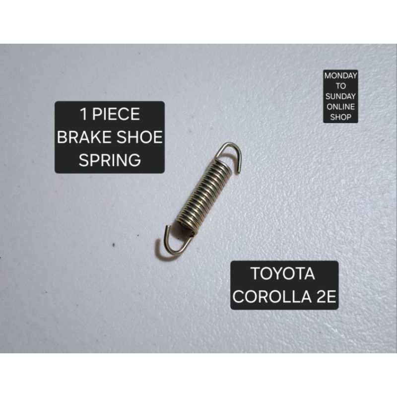 1 Piece Brake Shoe Spring for Toyota Corolla 2E | Shopee Philippines