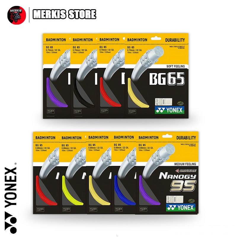 Original String BG65/Nanogy95 Badminton String High Suit Speed Maximum ...