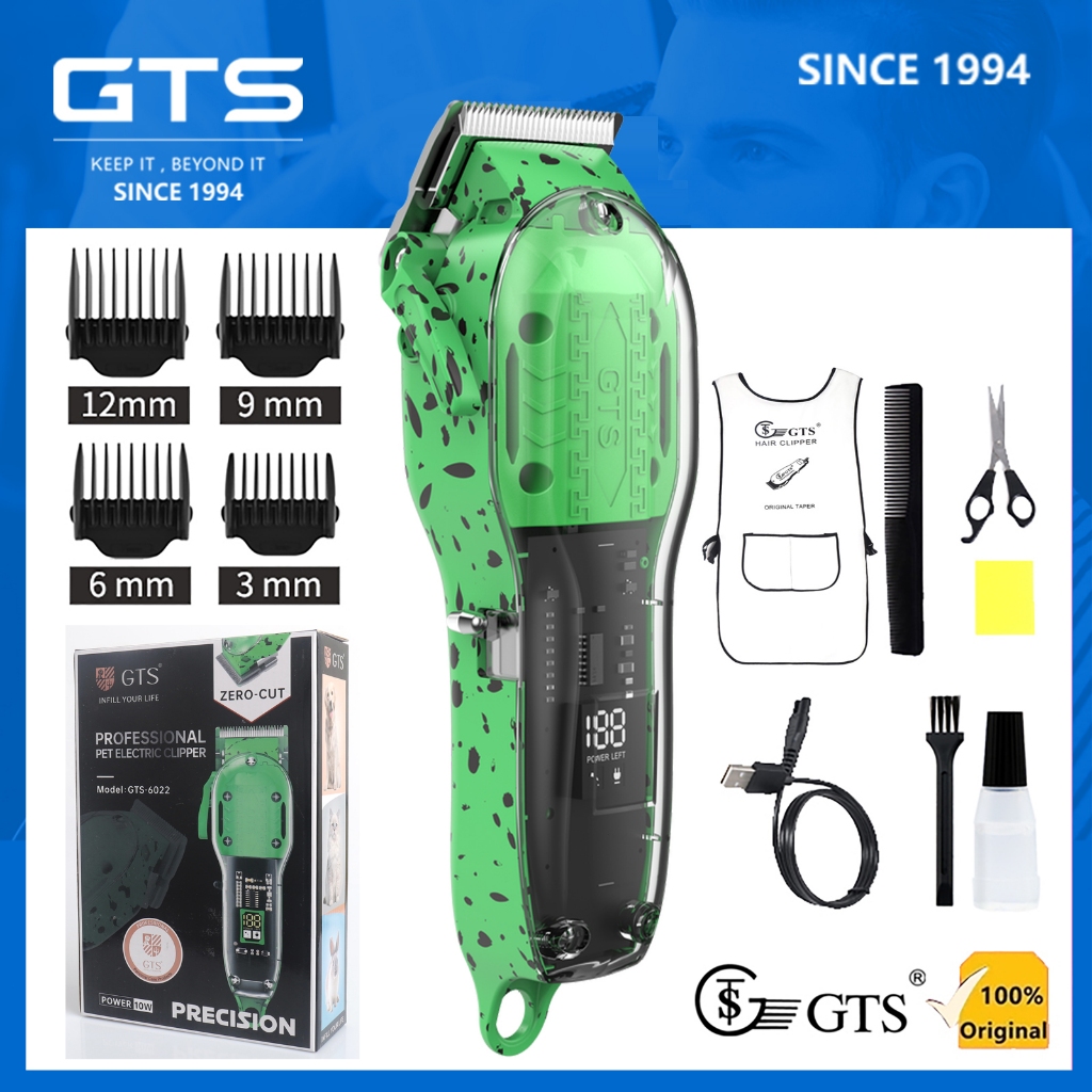 GTS Electric Hair Clipper Professional Hair Trimmer Grooming Kit ...