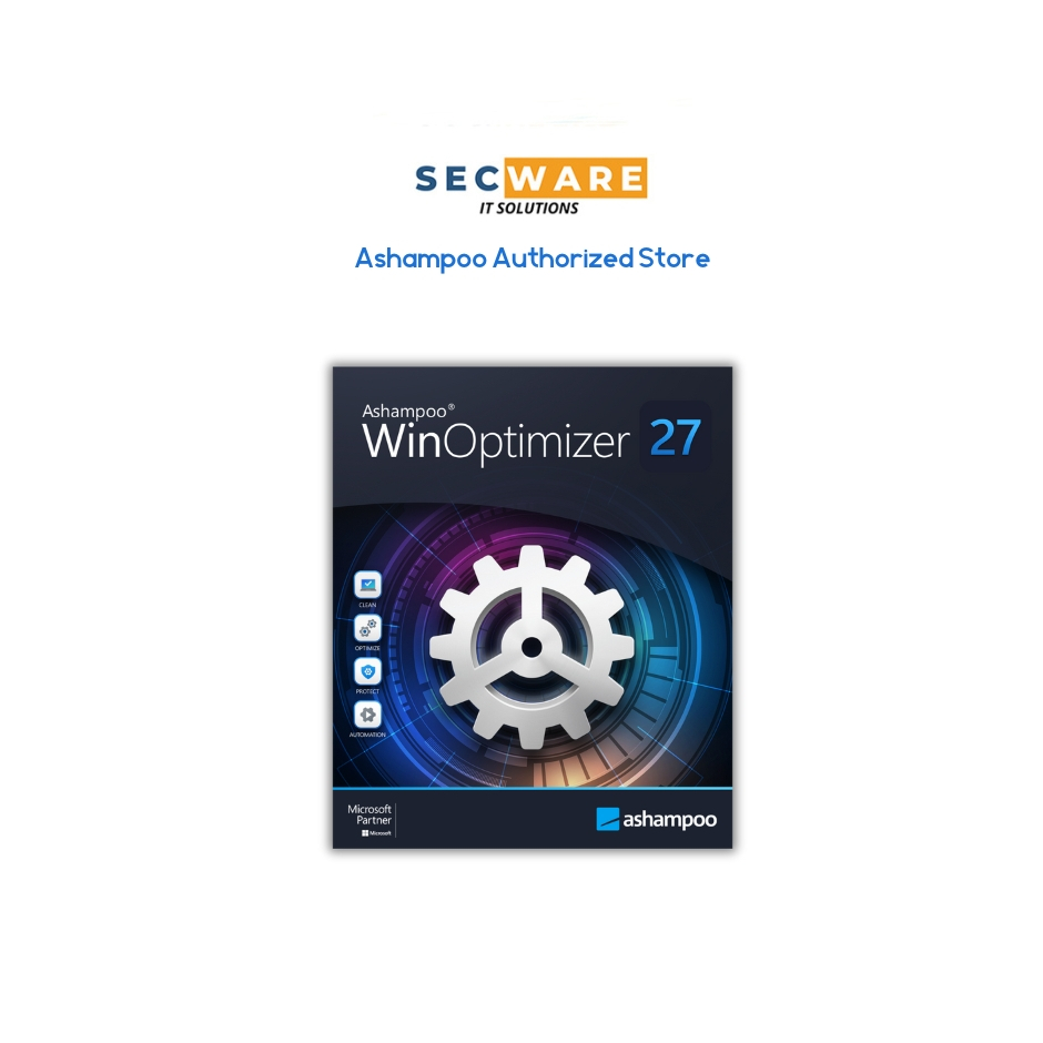 Ashampoo Win­Optimizer 27⁠ for 1 PC - Optimize, Clean & Speed Up Your ...