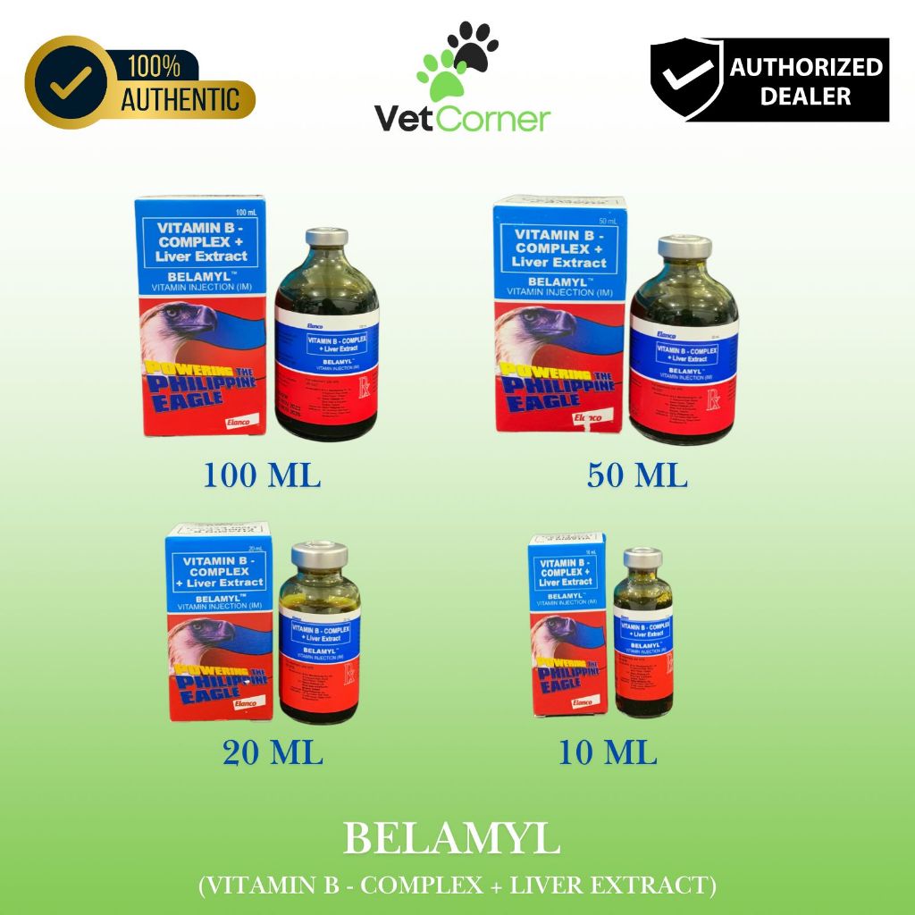 BELAMYL (Vitamin - IM) - (100ml / 50ml / 20ml / 10ml) | Shopee Philippines