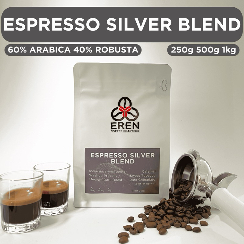 Espresso Silver Blend | Freshly Roasted Coffee Beans | Eren Coffee ...